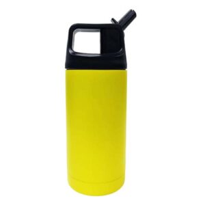 Botella infantil 12oz Amarilla Acero inoxidable 304 (Grabado Láser)