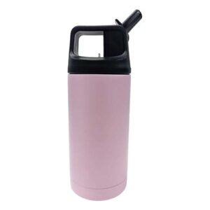 Botella infantil 12oz Rosa Acero inoxidable 304 (Grabado Láser)