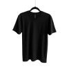 Camiseta de Algodón Cuello Redondo para Caballero – Negro – Bones.