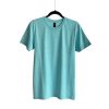 Camiseta de Algodón Cuello Redondo para Caballero – Azul Playa Jaspe – Bones.