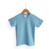 Camiseta de Algodón para Niño – Azul Cielo