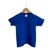 Camiseta de Algodón para Niño – Azul Rey