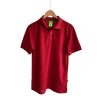 Camiseta tipo Polo tela Piqué 100% poliéster para Caballero – Rojo