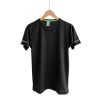 Camiseta de Tela Deportiva para Caballero – Negro