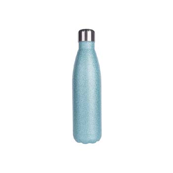 Botella doble capa tipo bolo escarchada
