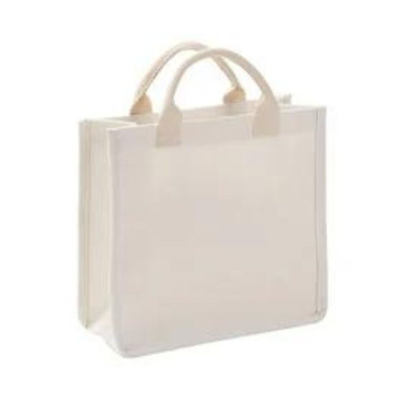 BOLSO DE LINO MEDIANO 32X30X20CM