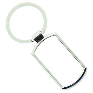 LLAVERO METALICO RECTANGULAR SIN PUNTAS
