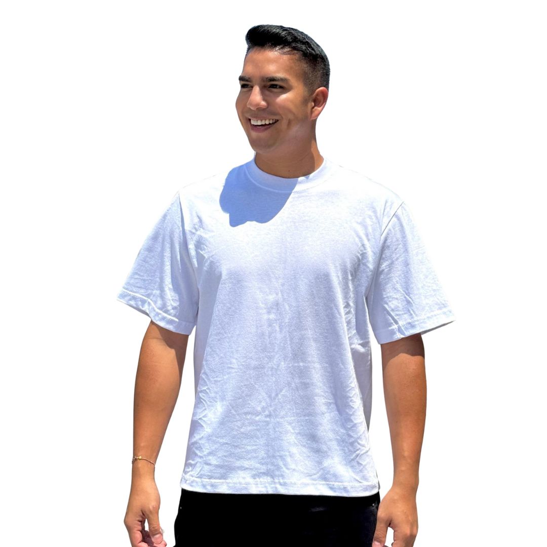 CAMISETA OVERSIZED MRTSHIRT BLANCO