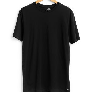 CAMISETA CUELLO REDONDO PARA CABALLERO – NEGRO  – NEXT LEVEL