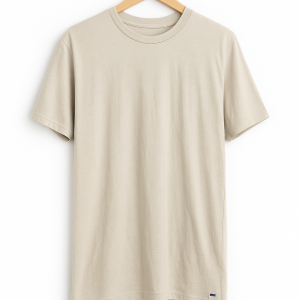 CAMISETA CUELLO REDONDO PARA CABALLERO - BLANCO HUESO - NEXT LEVEL