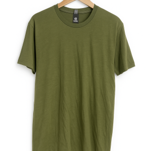 CAMISETA CUELLO REDONDO PARA CABALLERO – VERDE  – NEXT LEVEL