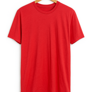 CAMISETA CUELLO REDONDO PARA CABALLERO – ROJO  – NEXT LEVEL