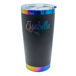 TUMBLER NEGRO-HOLOGRAFICO 20 ONZ GRAB LASER - 3618