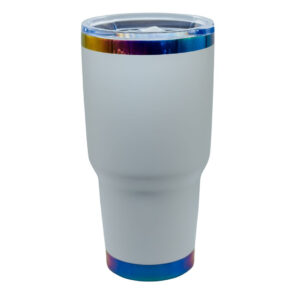 TUMBLER BLANCO-HOLOGRAFICO 30 ONZ GRAB LASER - 3623