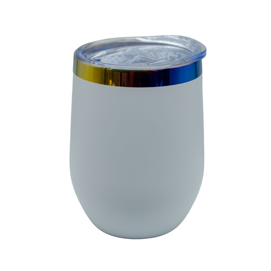 VASO COCTELERO BLANCO-HOLOGRAFICO GRAB LASER - 3624