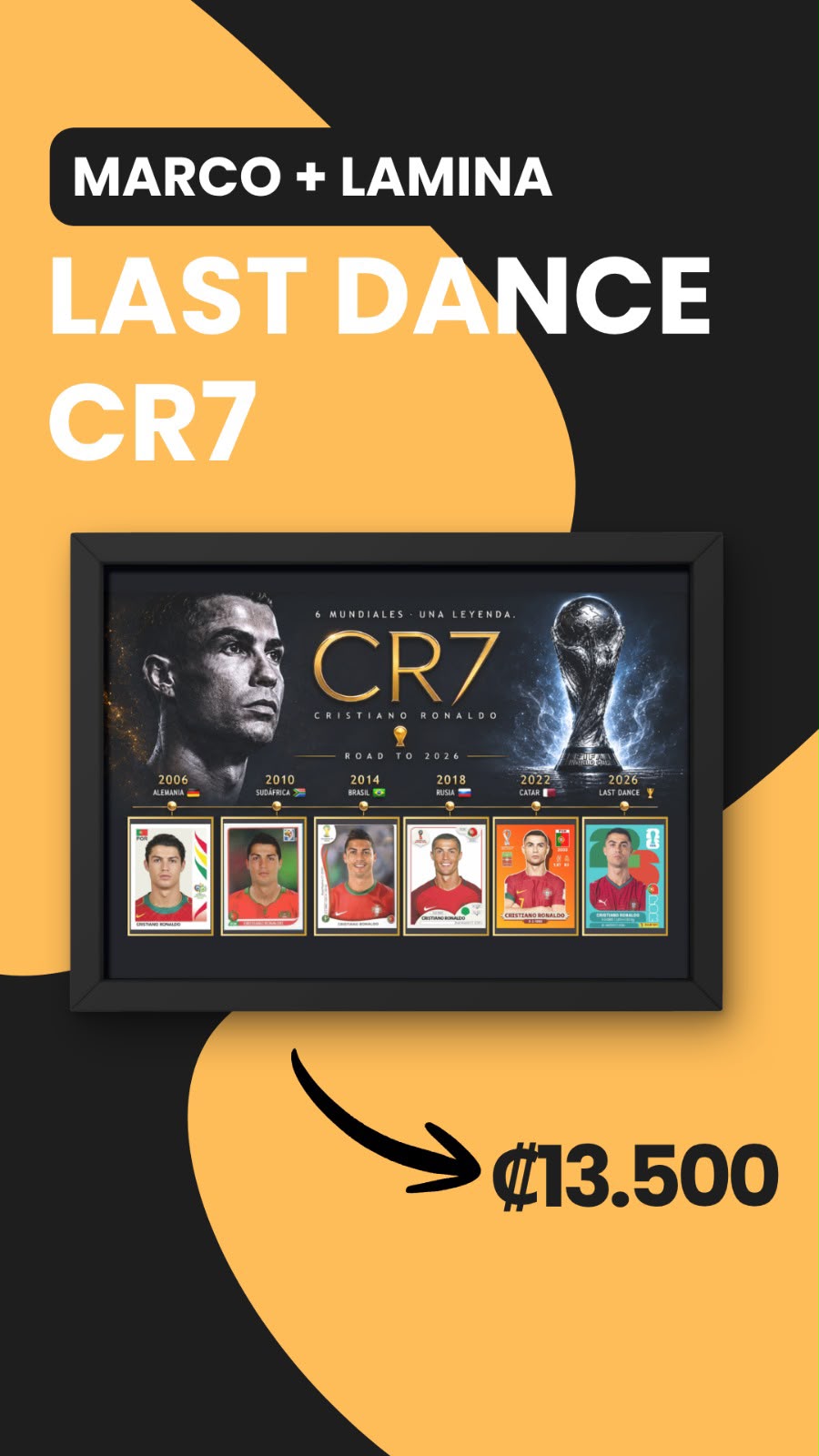 Cuadro Last Dance Cristiano Ronaldo - CR7