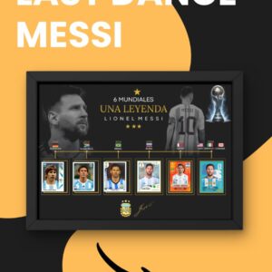 Cuadro Last Dance Messi