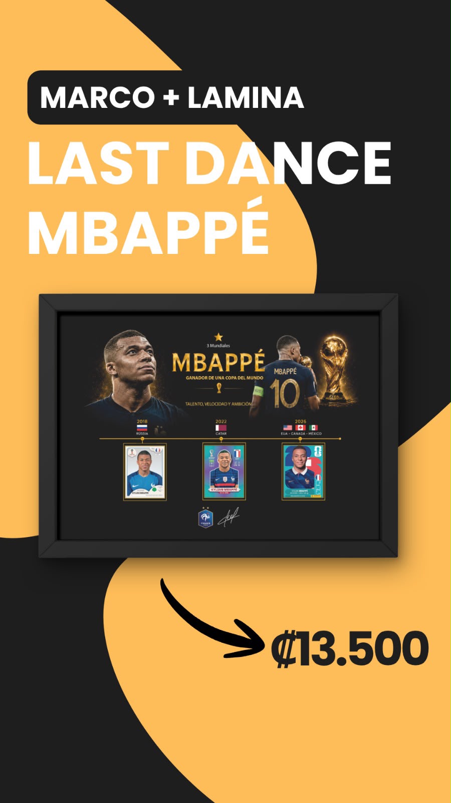 Cuadro Best Player Mbappe