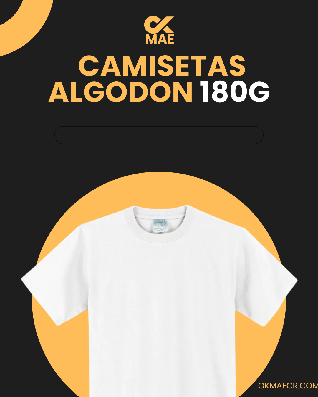 CAMISETA HOMBRE 180GR