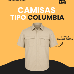 CAMISA U-TRAIL MANGA CORTA PARA HOMBRE 95G
