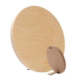 RETABLO DE PLYWOOD REDONDO 15MM 25CM - 3791