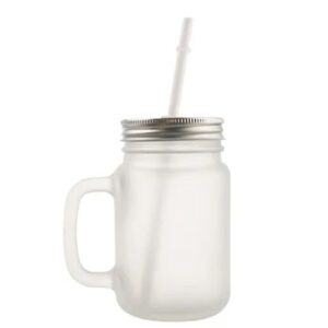 MASON JAR GLASEADO 350ML - 3972