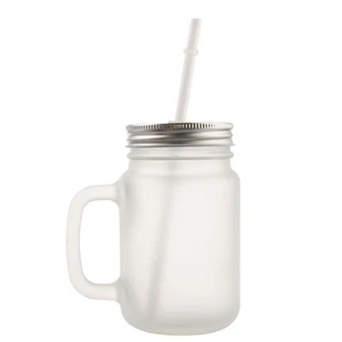 MASON JAR GLASEADO 350ML - 3972