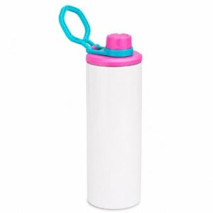 BOTELLA FASHION ACERO 20ONZ TURQU Y FUCSIA - 4070