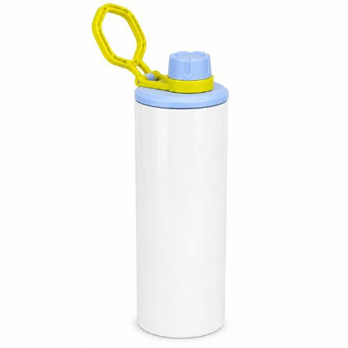 BOTELLA FASHION ACERO 20ONZ AMARILLO Y LILA - 4071
