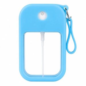 DISPENSADOR DE ALCOHOL 10.2X5.8CM CELESTE - 4092