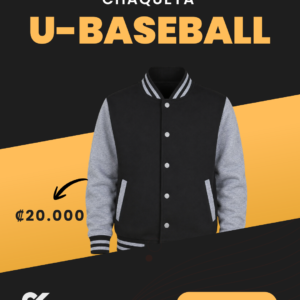 CHAQUETA U-BASEBALL PREMIUM UNISEX
