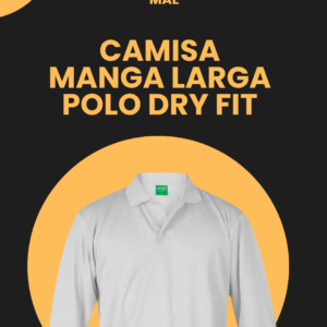 CAMISA MANGA LARGA POLO DRY FIT